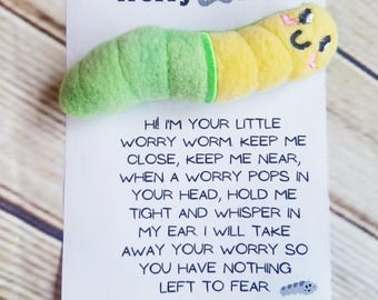Gummy Worm, Fidget Friend, Stress Ball, Pocket Hug, Anxiety Buddy, Worry Pal, Pocket Pal, Animal Stuffy, Emotional support Stuffie