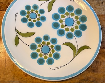 Vintage Mikasa Cera-Stone 12” platter in the "Marilyn" #3182 pattern