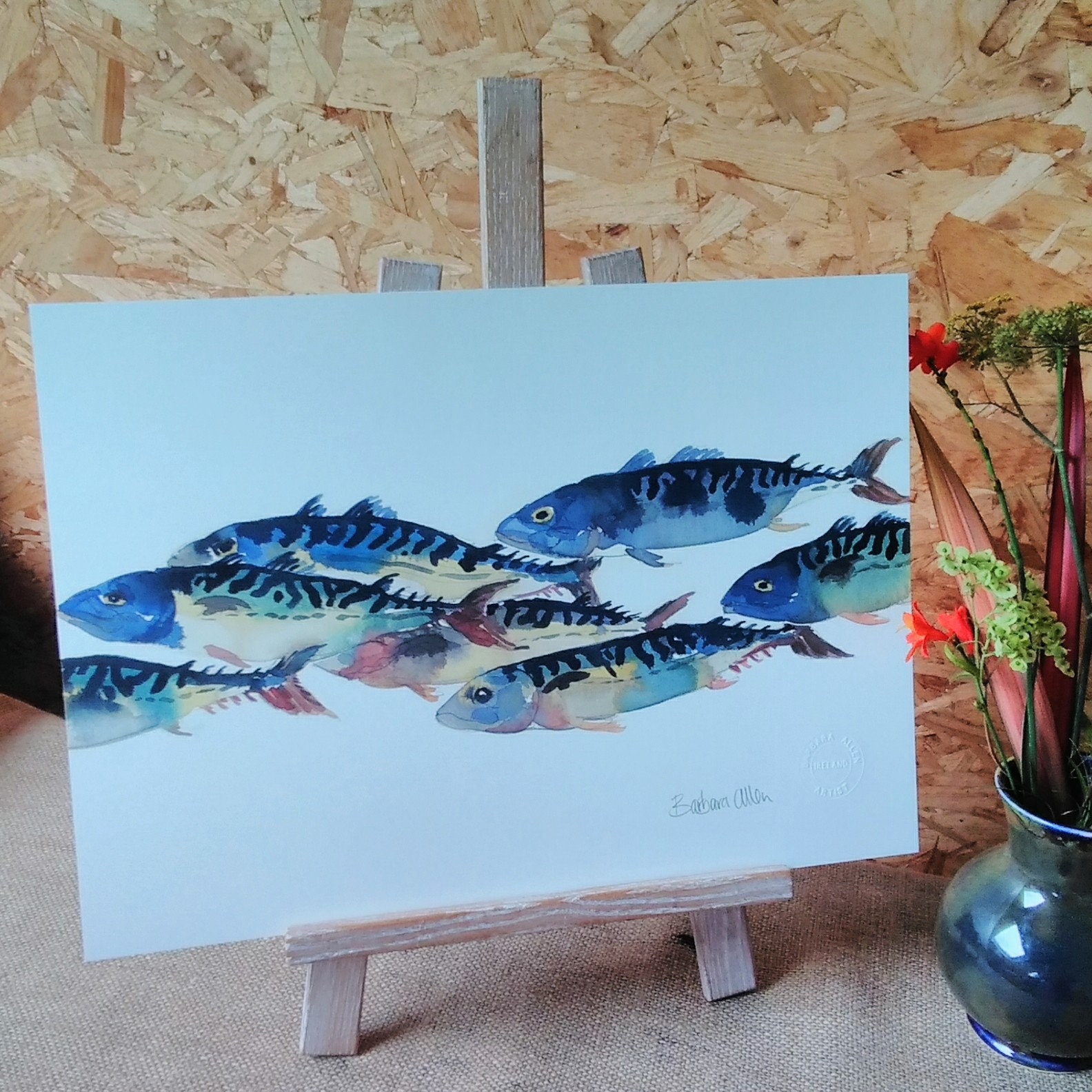 Mackerel Sky. Etsy UK