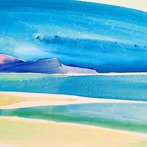 Iasc. Digital Reproduction of Watercolour Painting Featuring the ..., حجم الصورة 500x500