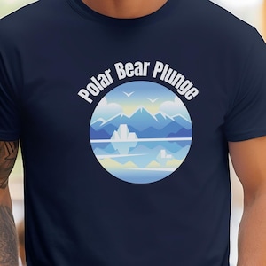 Polar Bear Plunge Shirt, Ice Bath Tshirt, National Polar Bear Plunge Day Tee, Cold Plunge Bath T-shirt, Ice Bath Lover Gift, Ice Bather