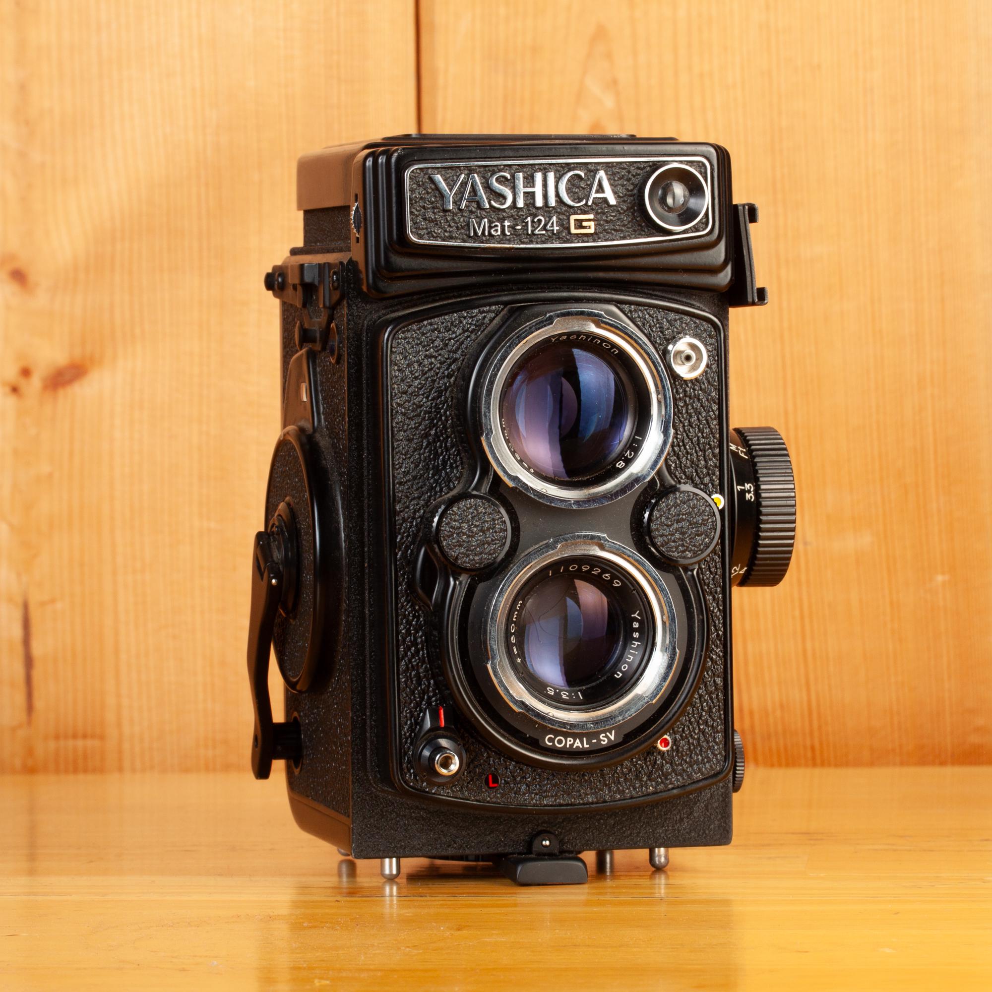 ヤシカマット124 二眼レフデビューをお考えの方に最適！YASHICA Mat-124G