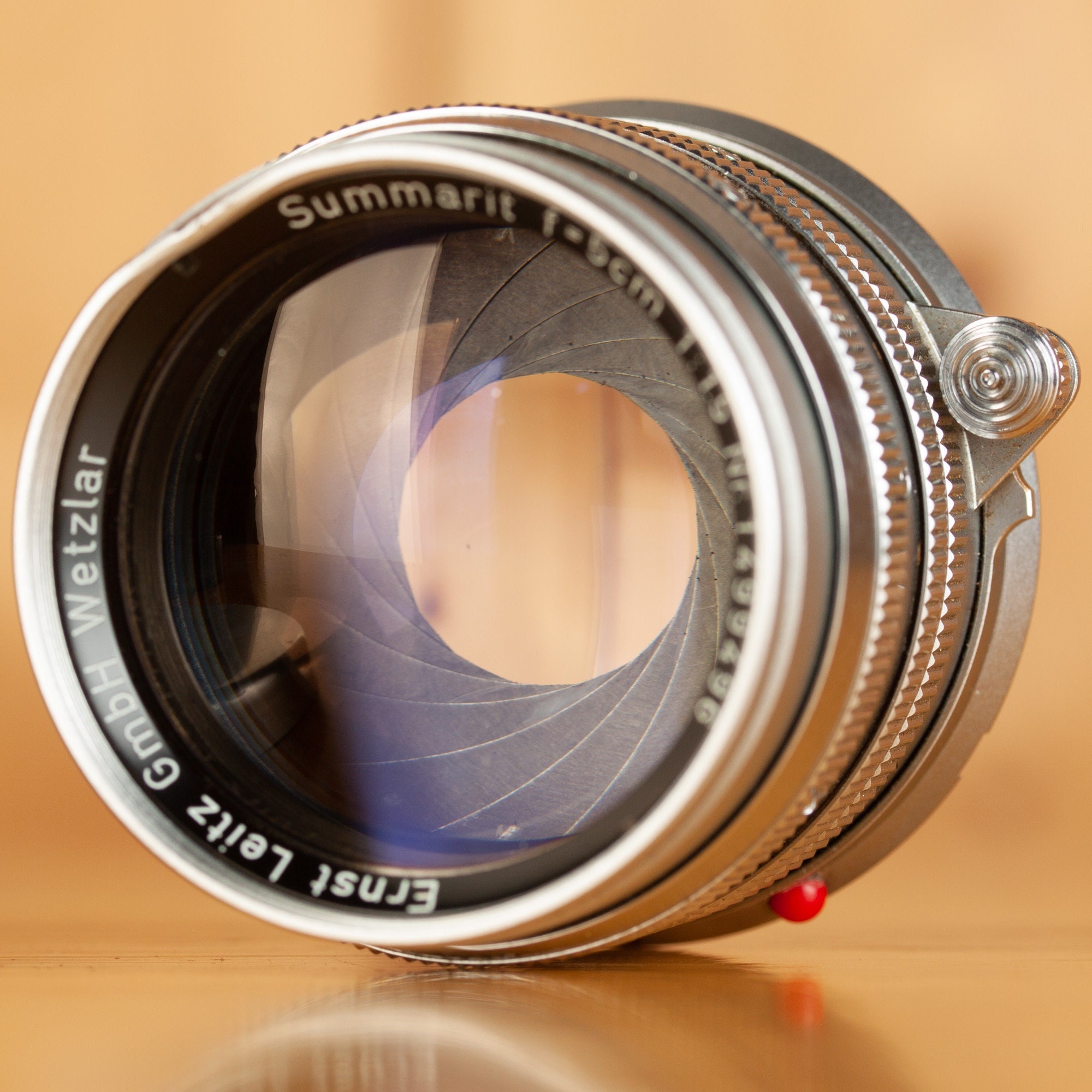 Leica Summarit 5cm F1.5 50mm M-mount With Dented Filter Ring - Etsy