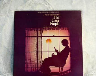 Colonna sonora di The Color Purple - Doppio album di Quincy Jones - Vinile viola