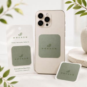 Telefoonschermreiniger sticker met logo, herbruikbaar microvezel telefoonaccessoire, gepersonaliseerd promotieartikel, groothandel in bulk