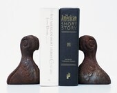 Vintage Clawfoot Bookends, Cast Iron