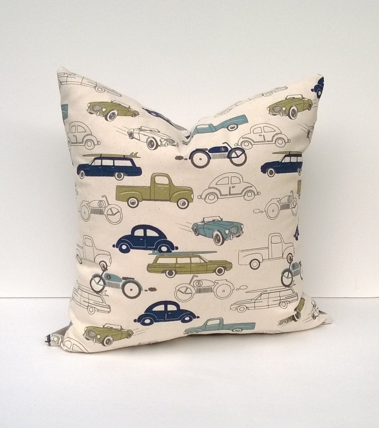 Cars & Trucks Pillow Cover Etsy