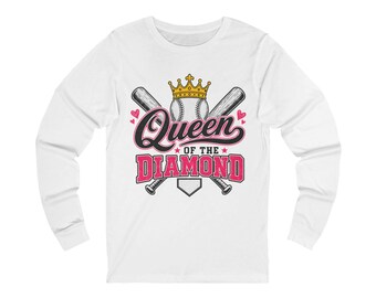 Unisex Long Sleeve Tee - Queen of the Diamond