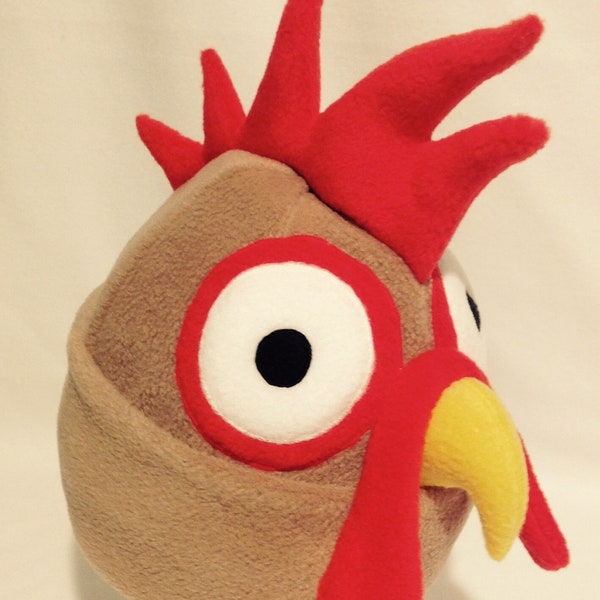 gorro de pollo/sombrero de pollo/ disfraz de pollo/sombrero de Navidad/sombrero de pavo/Cosplay de pollo