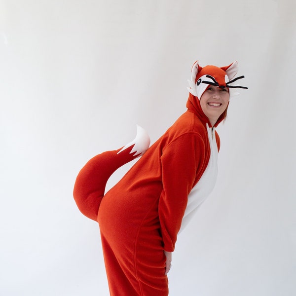 Fabulous frisky frolicking fox onesie/ fox kigurumi/ fox costume/fox clothing