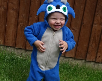 Sonic the hedgehog baby outfit