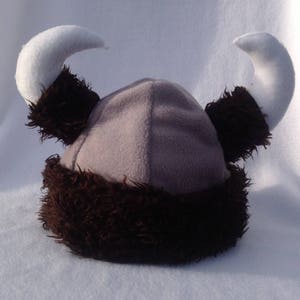 Viking beanie/ Viking helmet/ Viking hat/ Viking Cosplay/ Viking party image 5