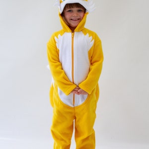 Sonic Tails Onesie Age 7-11/ Tails Gift/sonic Onesie/ / Sonic the ...