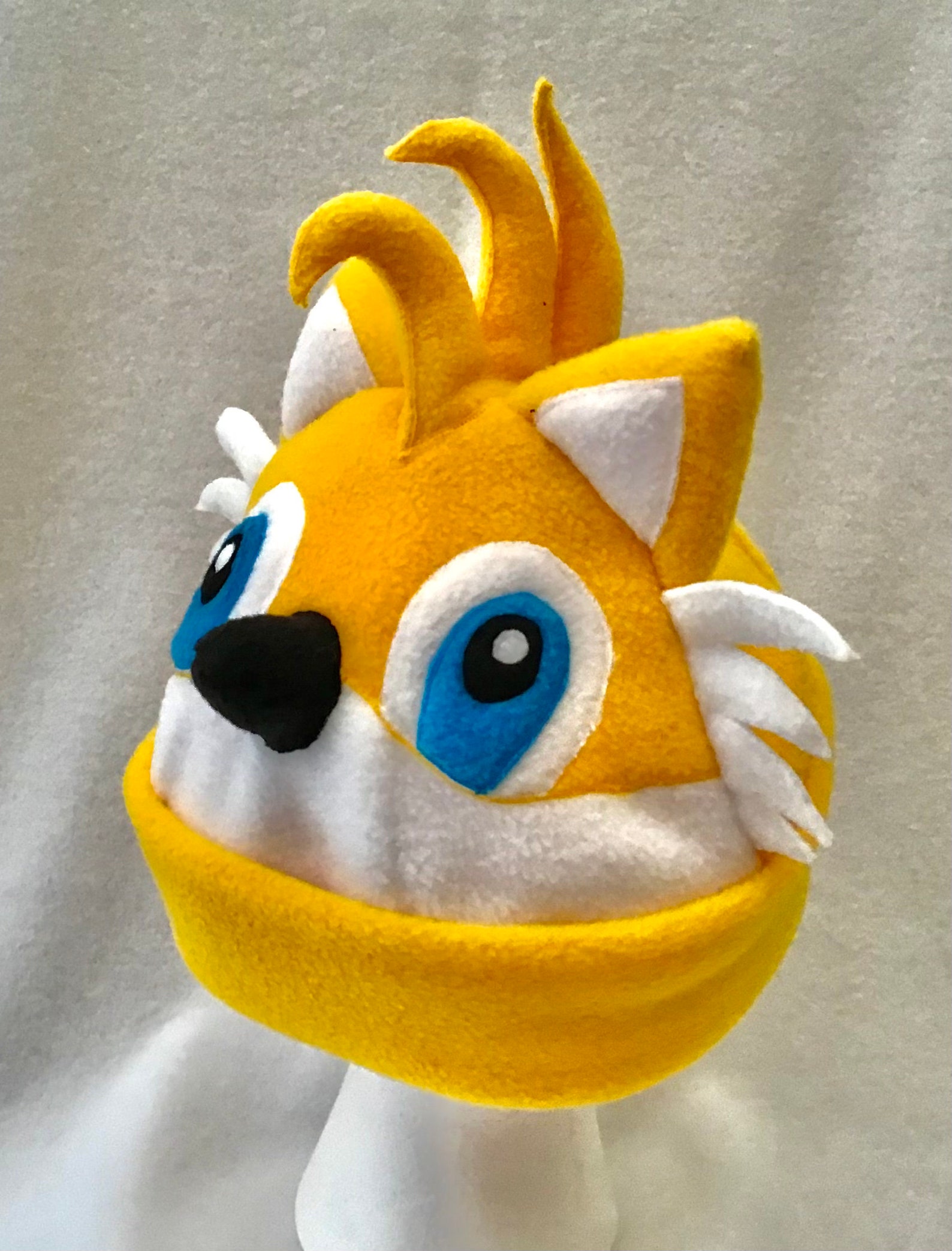 Tails Sonic Beanie/tails Beanie / Tails Sonic Hat /sonic the - Etsy