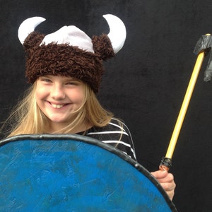 Viking beanie/ Viking helmet/ Viking hat/ Viking Cosplay/ Viking party image 10