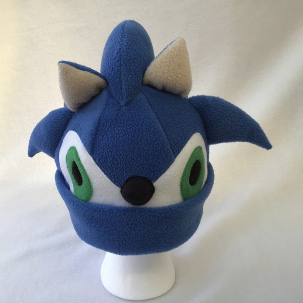 Gorro Sonic/Sombrero Sonic/Sonic el erizo/Regalo Sonic/Disfraz Sonic/Disfraz De Halloween