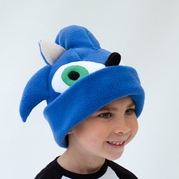 Sonic beanie/Sonic hat/Sonic the hedgehog/Sonic gift/Sonic costume/ Halloween costume