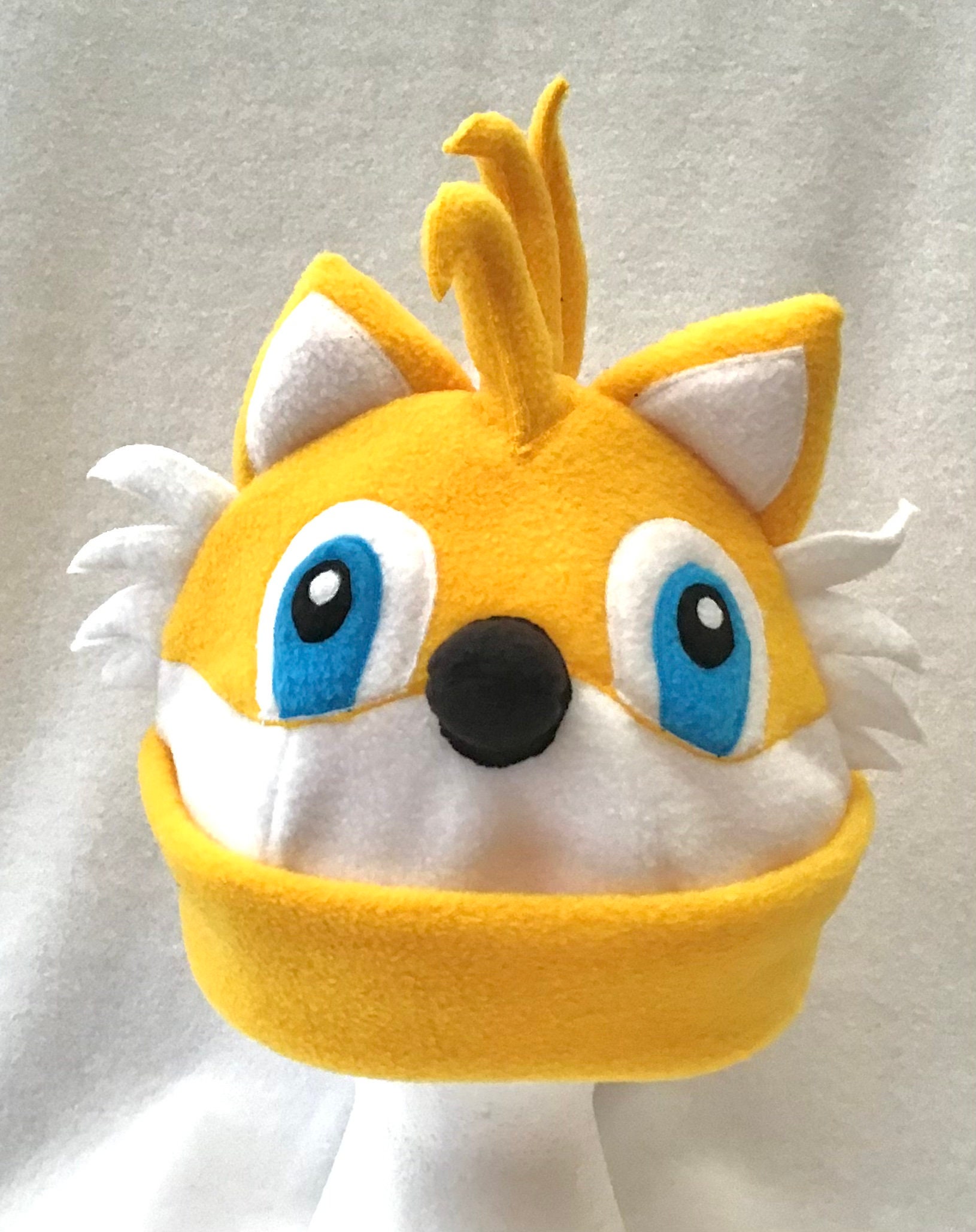 Tails Sonic Beanie/tails Beanie / Tails Sonic Hat /sonic the - Etsy UK