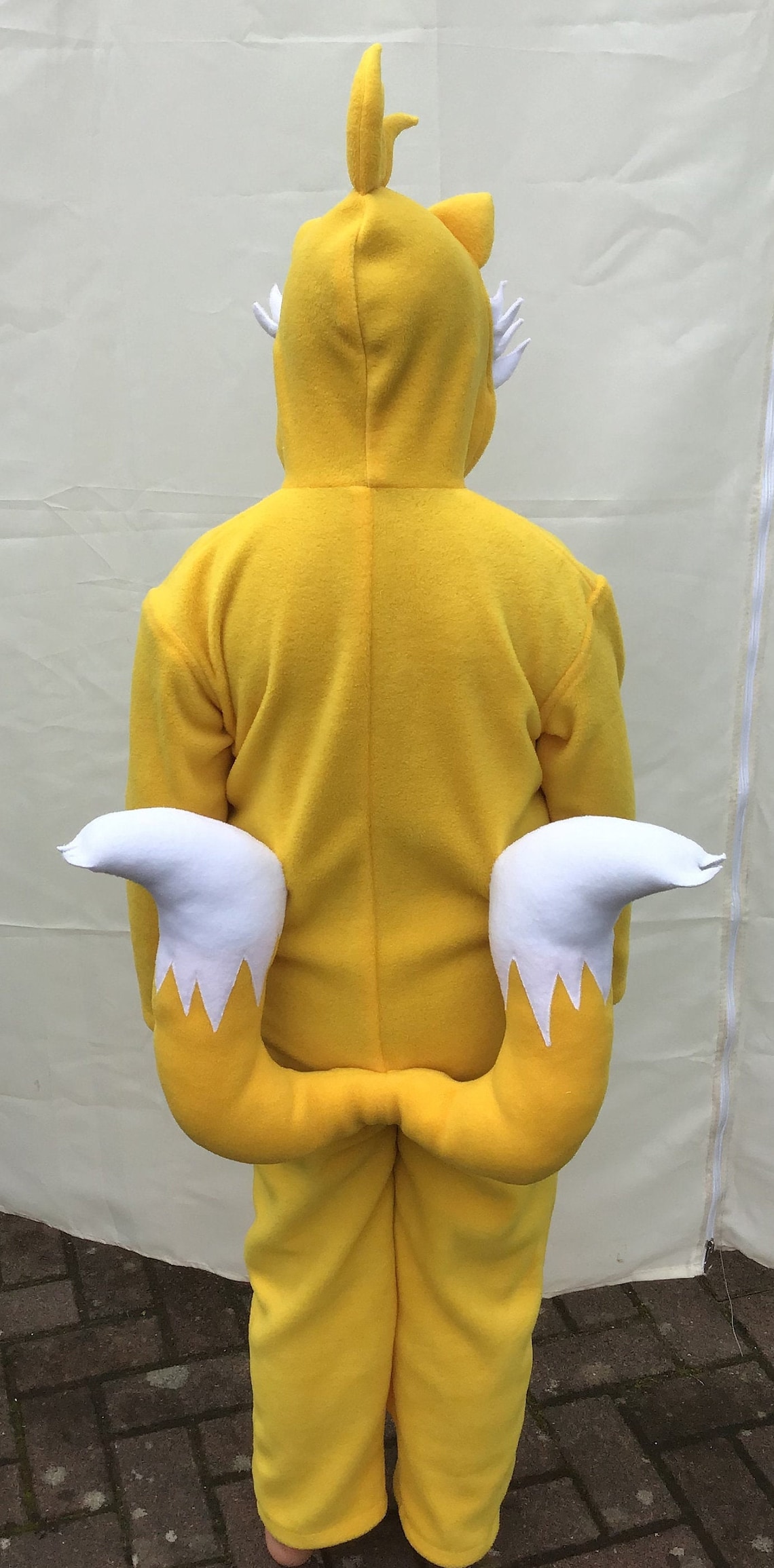 Sonic tails onesie age 7-11/ tails gift/Sonic onesie/ / Sonic | Etsy