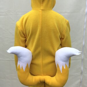 Sonic tails onesie age 7-11/ tails gift/Sonic onesie/ / Sonic | Etsy