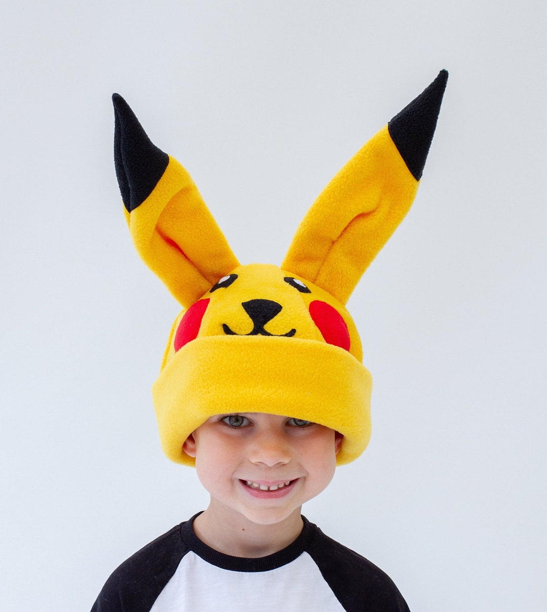 Bonnet Pikachu / bonnet Pokémon / chapeau pikachu / cadeau Pokémon / cadeau  Pikachu / costume Pokémon / cosplay pikachu -  France