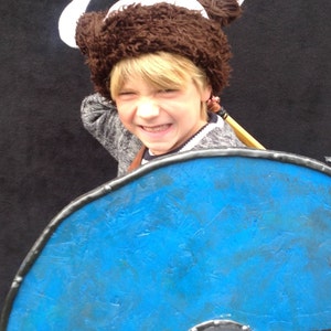 Viking beanie/ Viking helmet/ Viking hat/ Viking Cosplay/ Viking party image 9