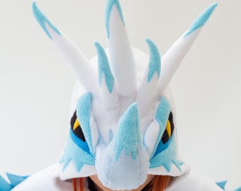 Ice dragon onesie/adult dragon onesie/ice dragon onesie/dragon costume/dragon cosplay