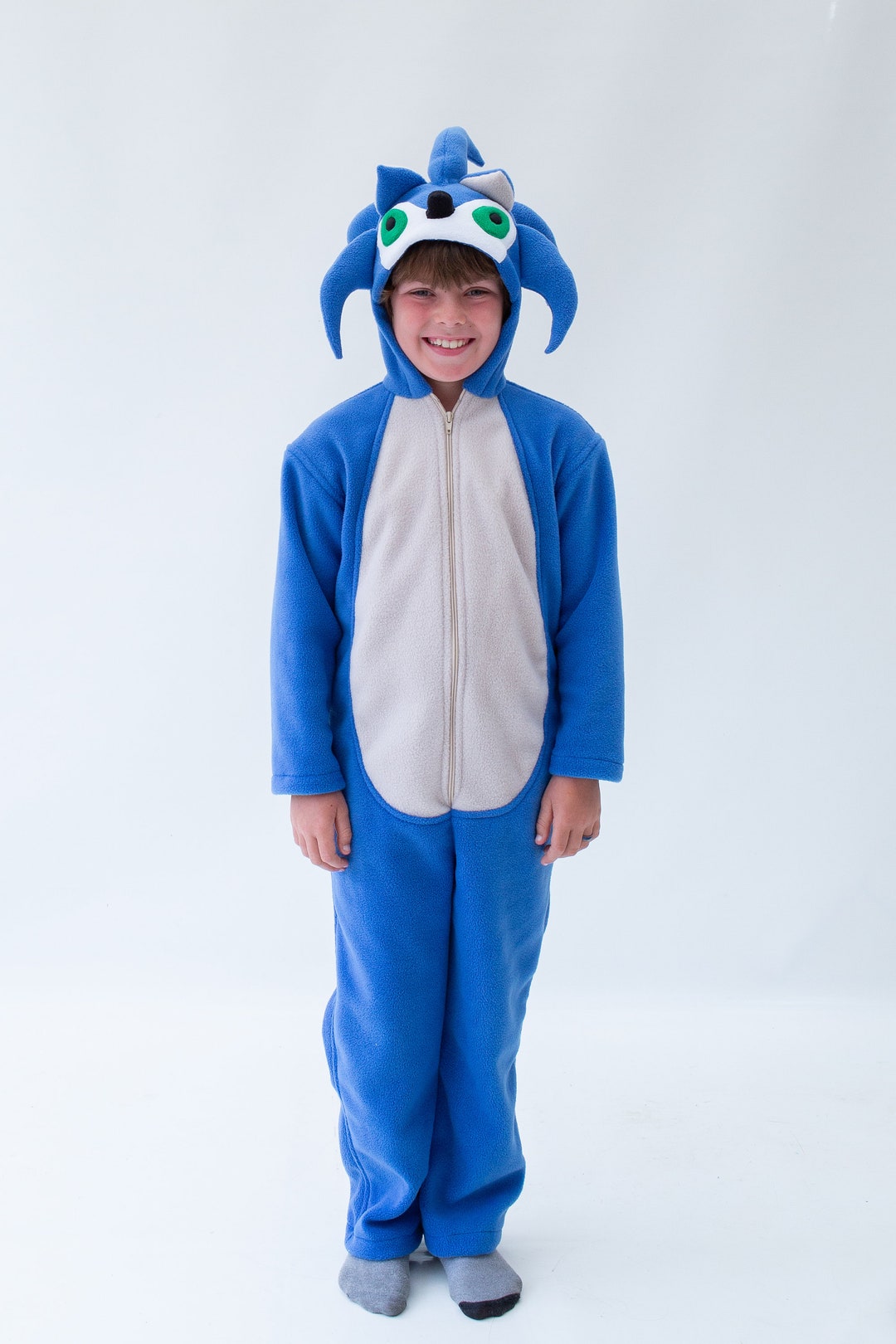 Shadow the Hedgehog Onesie Costume for Adults & Teens