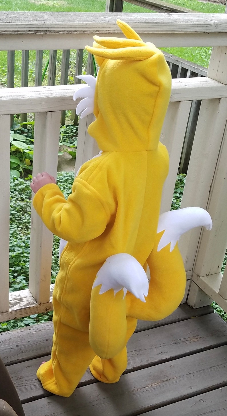 sonic and tails fancy dress