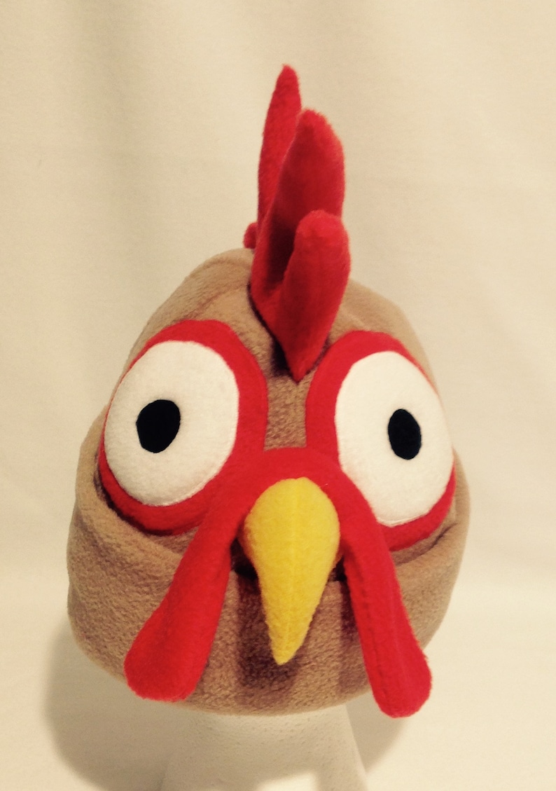 Chicken Beanie/chicken Hat/ Chicken Costume/christmas Hat/ Etsy
