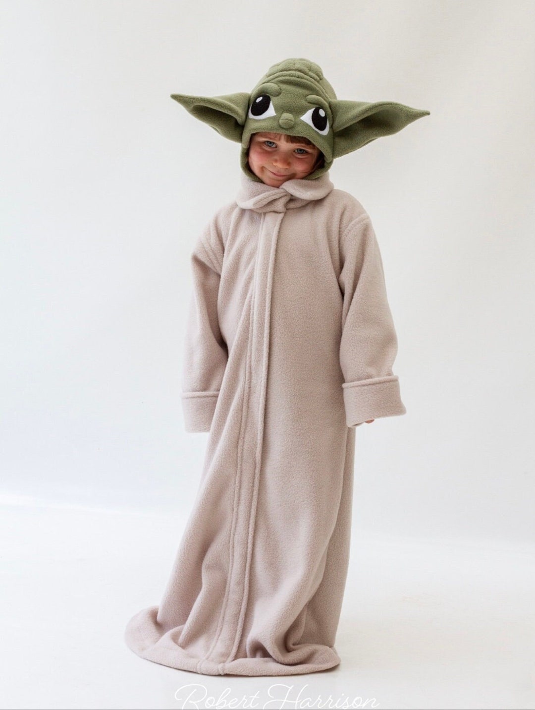 Disfraz de cosplay para bebé Yoda, vestido de fiesta para niños