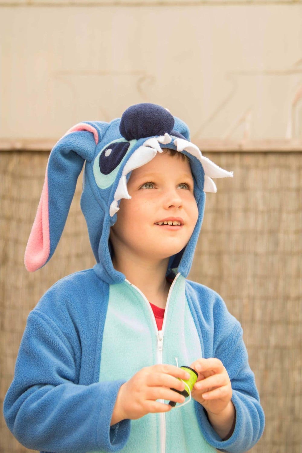 Pijama Stitch Kigurumi 3-12 Años Polar Enterizo - 5 - 6 | 95 cm