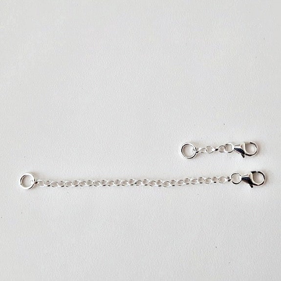 Chain Extender, Extension for Bracelet or Necklace. Sterling