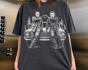 Horror Movie Shirt, Retro Slasher Graphic Tee, Vintage Scary Movie T-Shirt, Spooky Halloween Shirt, Horror Fan Gift, Dark Alternative Tee