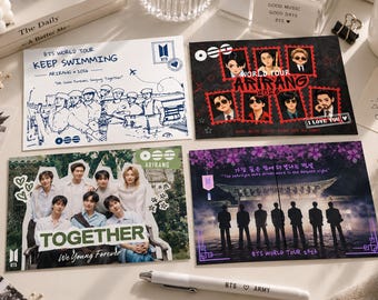 BTS Inspired ARIRANG 2026 Postcard Set | Kpop Digital Download | Printable Postcards | ARMY Fan Gift