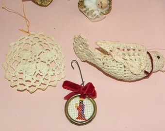 Collection of Vintage Christmas Ornaments