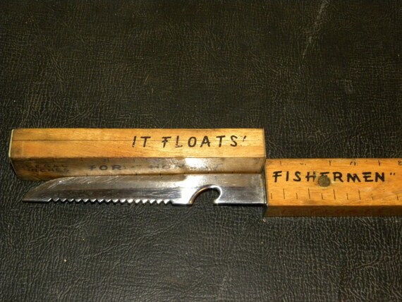 floating fishing knife