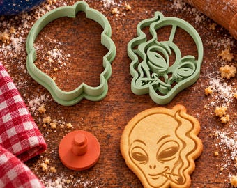 Cosmic Smoker Cookie Cutter & Stamp Set