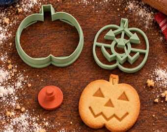 Halloween Cookie Cutter & Stamp Set | Choose 1 of 16 Designs