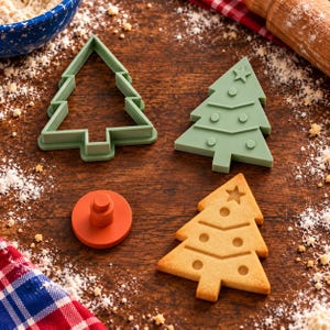 Christmas Cookie Cutter & Stamp Set | Choose 1 of 19 Designs
