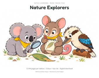 Nature Activities | Foundation-Year 2 | 13-Page Printable Pack and Teaching Manual