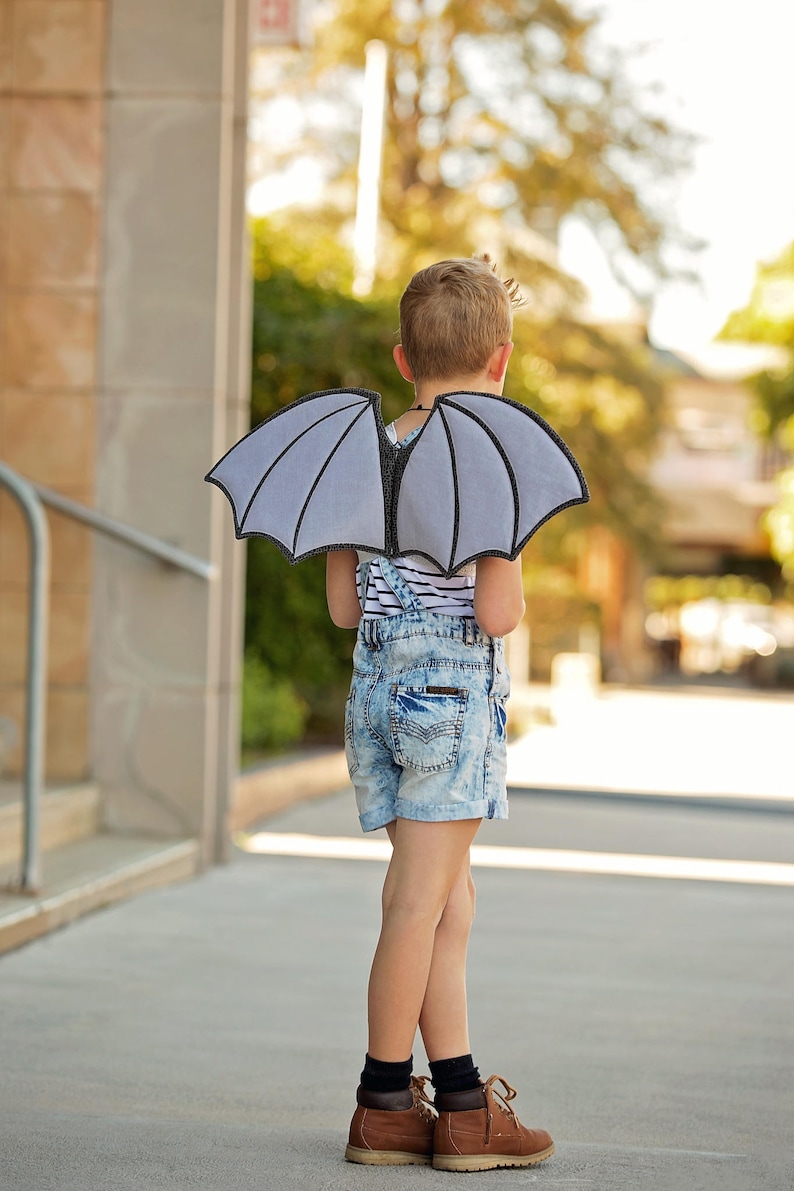Wife-made Dragon & Bat Wings Pattern, Ages 2, Children, Instant Download, PDF Pattern image 6