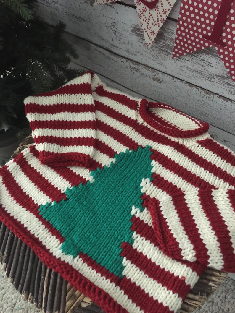 Knitting Pattern Children's Knitting Pattern Christmas Etsy