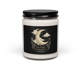 Bougie parfumée au soja Moonlight Enchanted Co