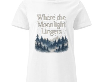 Where the Moonlight Lingers, zacht T-shirt