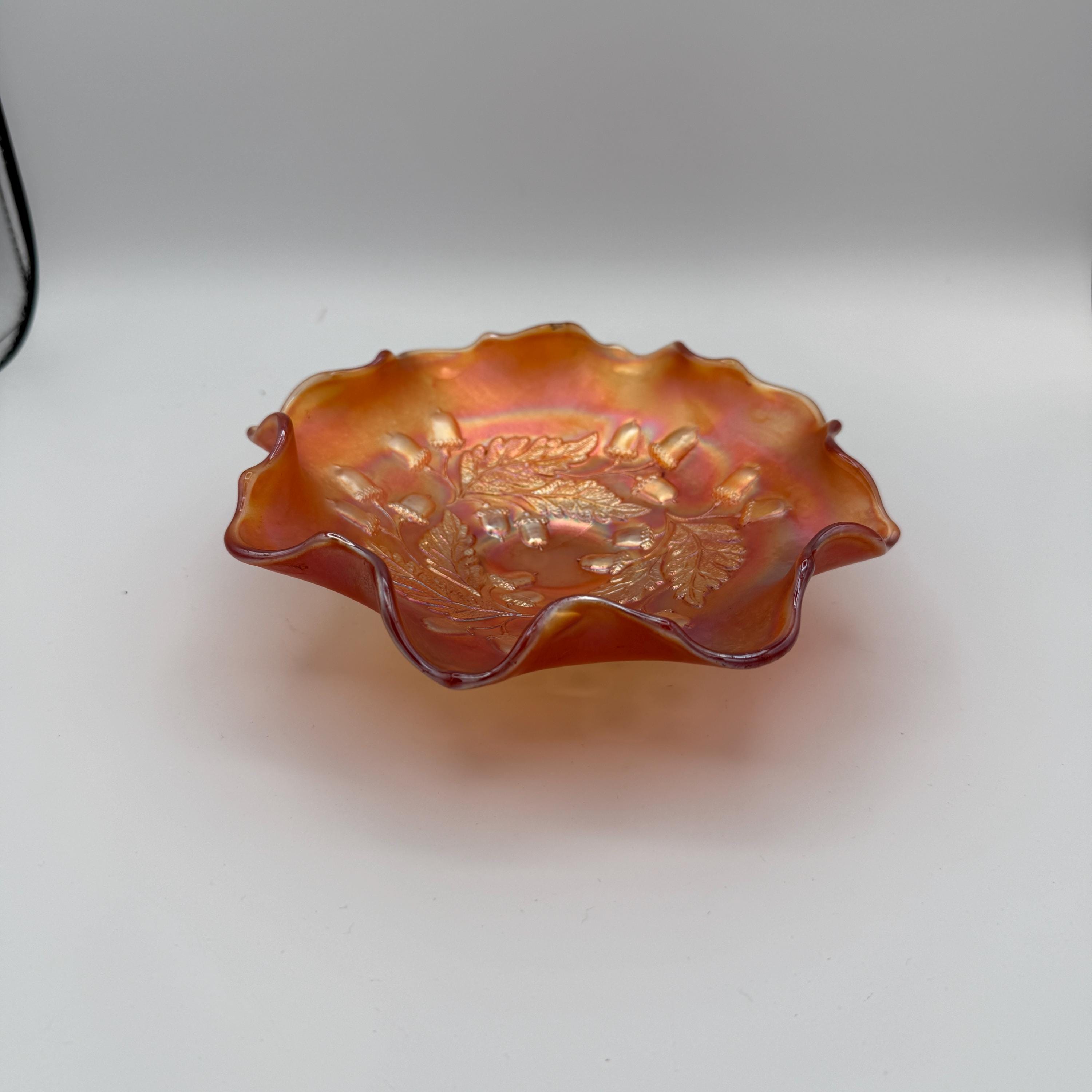 Orange Fenton Glass - Etsy