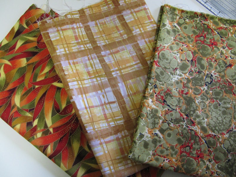 Set 3 Rooster High Quality Quilt Fabric Kits Assembled by Claudia Clark Myers for Your Special