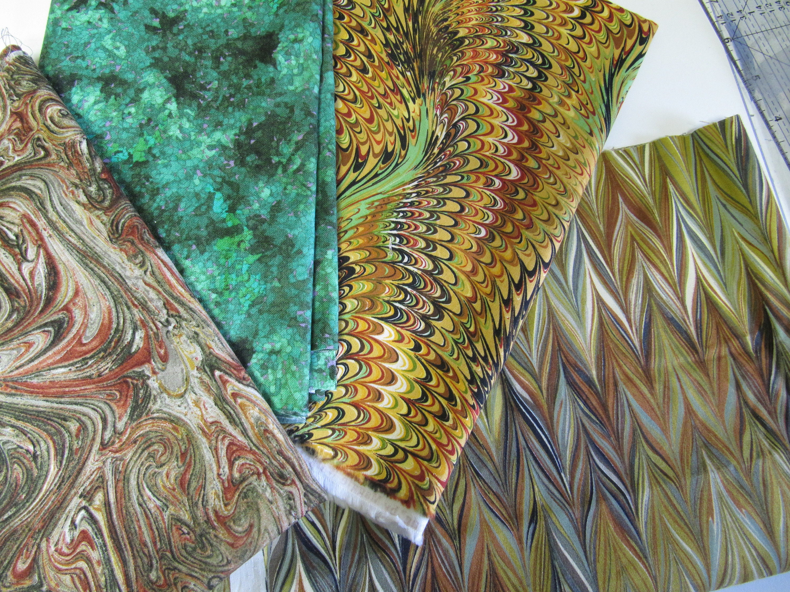 Set 3 Rooster High Quality Quilt Fabric Kits Assembled by Claudia Clark Myers for Your Special