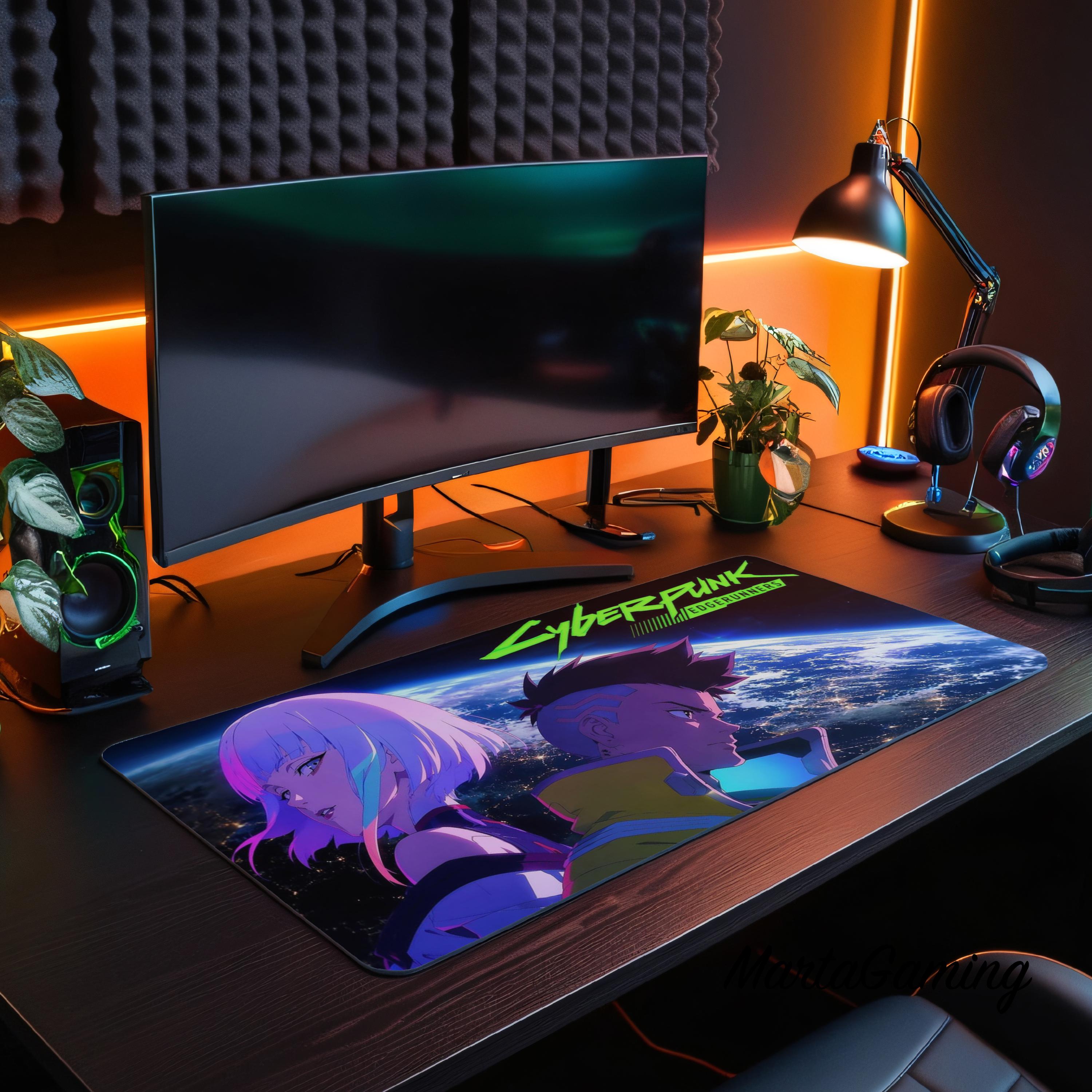 Cyberpunk edgerunners lucy desk mat - Etsy 日本