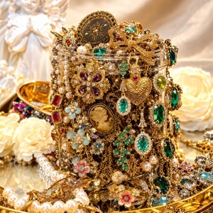 Mystery jewelry box vintage - Etsy 日本